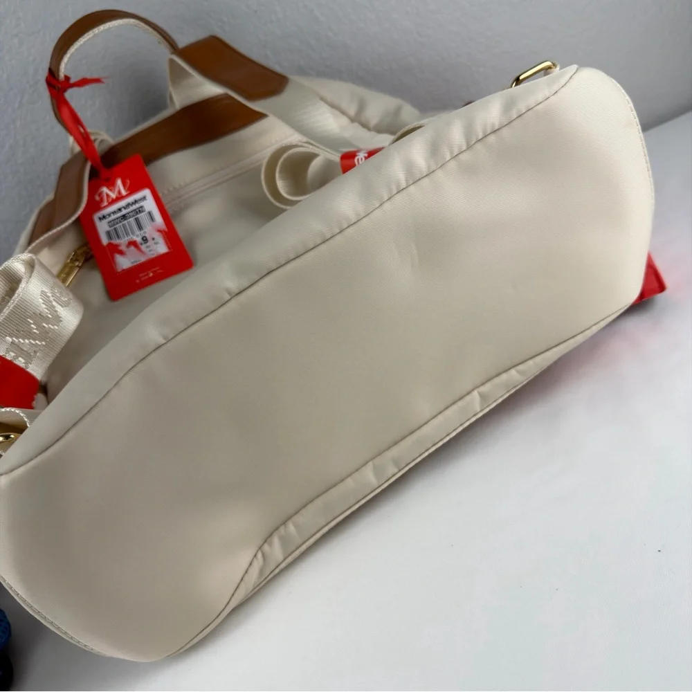 NWOT Montana West Medium Backpack for Women Lightweight Backpack Purse Beige - Picture 6 of 11